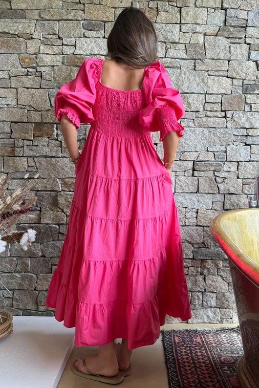 Paloma Darling Dress Miami Pink